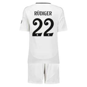 Real Madrid Rüdiger Hemmatröja Barn 2024/2025